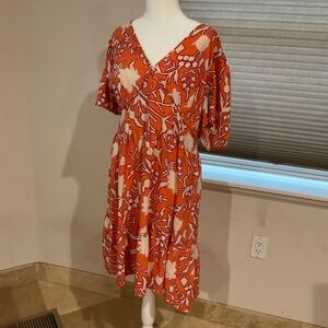 LNWOT Knox Rose Rayon Dress Size XL